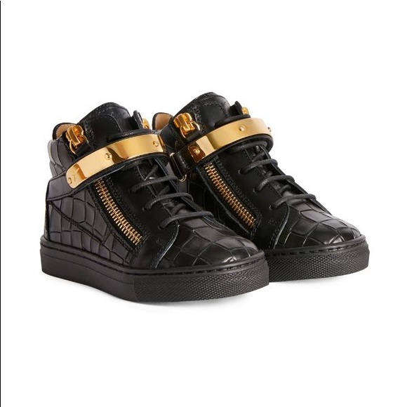 ♠️KIDS Giuseppe Junior Kriss Jr python-effect sneakers♠️ - Picture 2 of 10